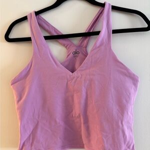 ALO Yoga Lavender Tank Top